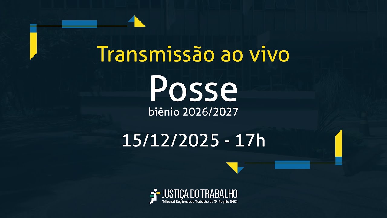 15 de Dezembro de 2025  - Posse Bi&ecirc;nio 2026/2027