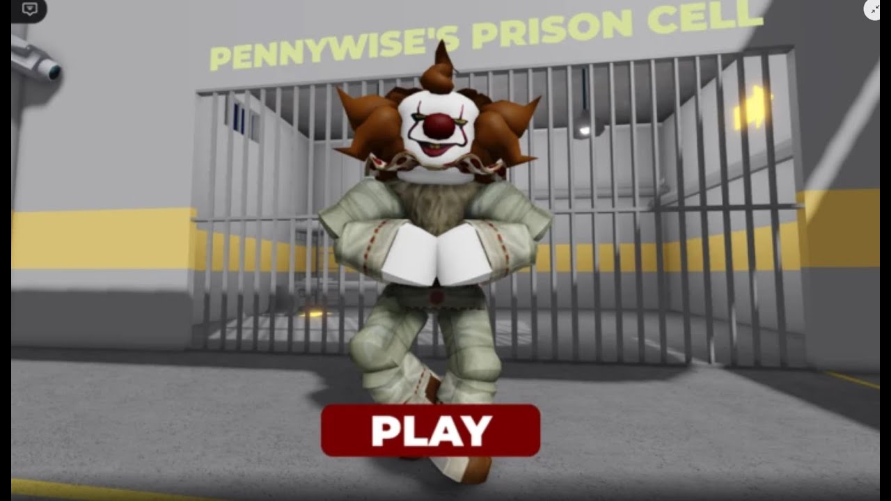 I Tried to ESCAPE Pennywise’s Prison RUN 😱 | Roblox Obby