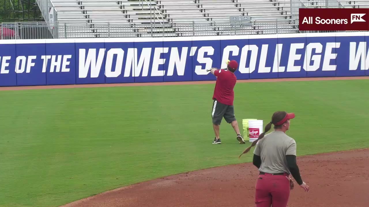 Oklahoma Softball: 2023 WCWS Open Practice