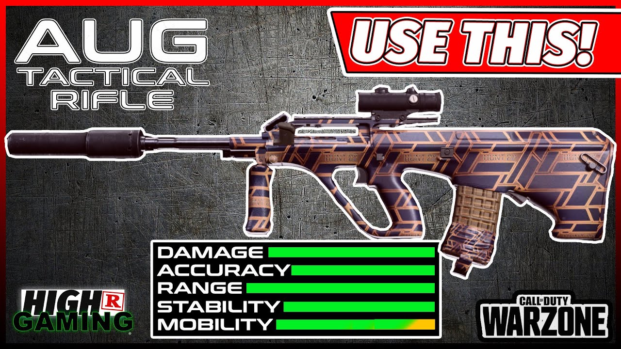 The Cold War AUG is AMAZING in WARZONE! AUG Tactical Rifle CoD Warzone
