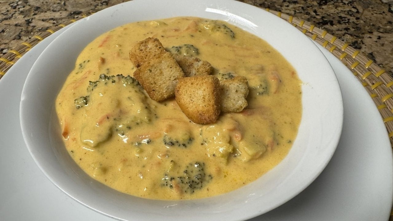 CREMA DE BROCOLI ESTILO PANERA