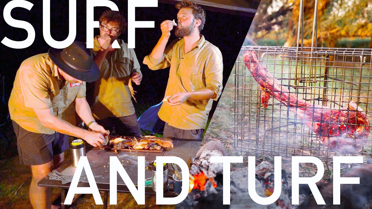 We Did NOT Plan This - Catch & Cook Camp Cooking