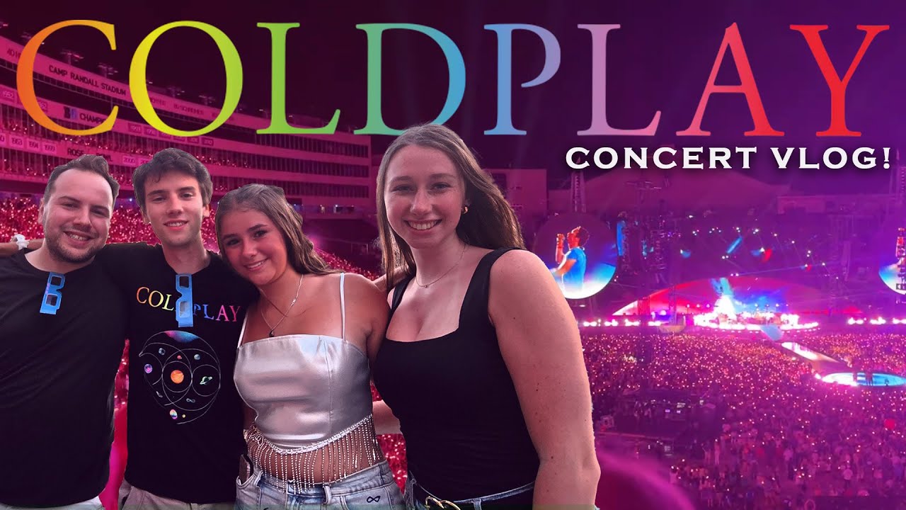 We went to a COLDPLAY CONCERT! (full concert vlog, take pics with us, and more!)