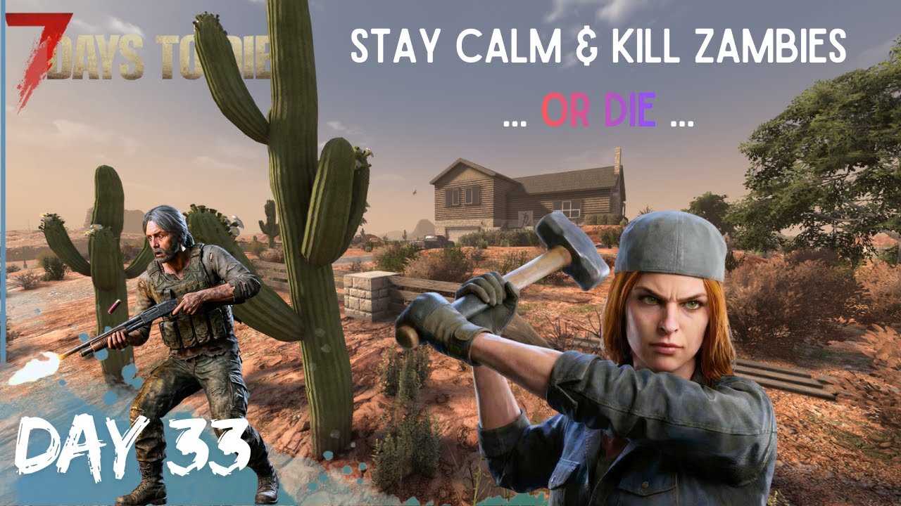 Адская сессия 33 | Хаос на парковке и роковая ошибка | Прохождение игры 7 Days To Die