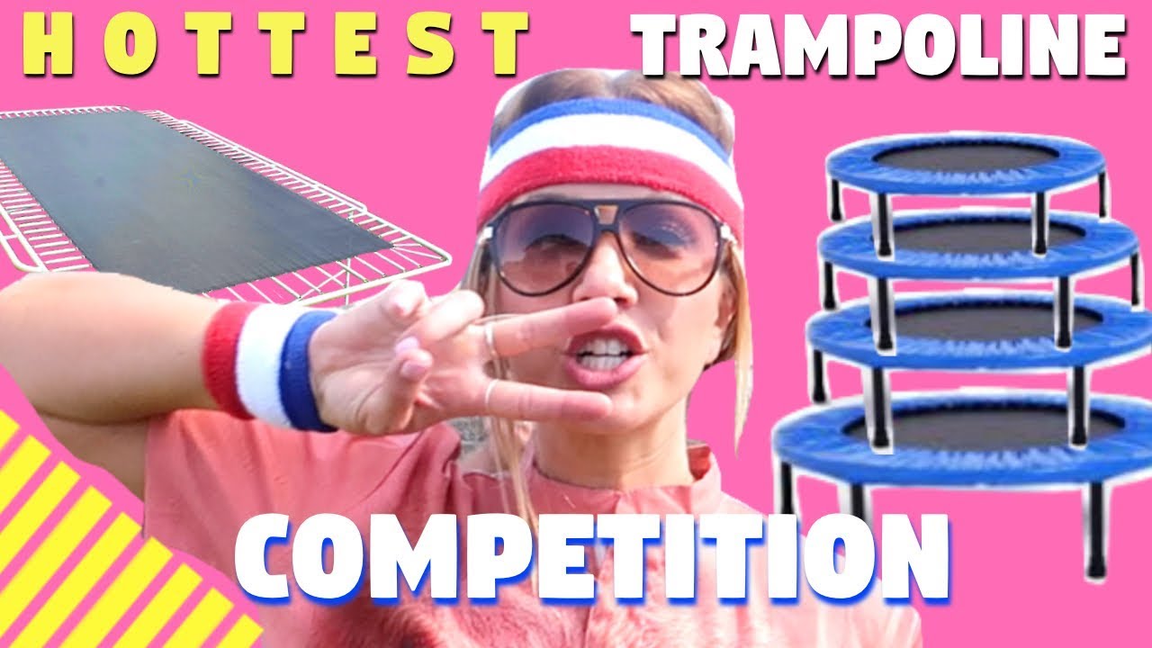Don't get hurt! Trampoline Gymnastics!