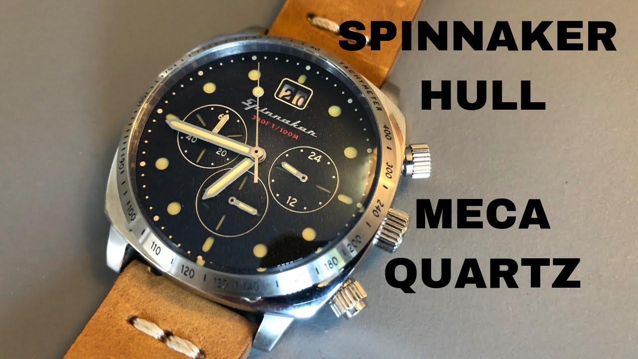 Under $200 Diving Chronograph - Spinnaker Hull SP5068