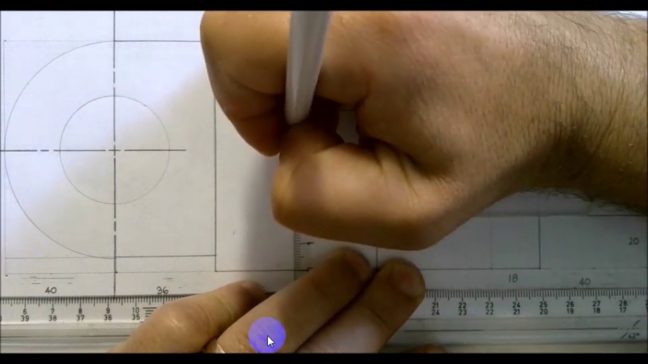 Mechanical drawing: Casting to Scale
