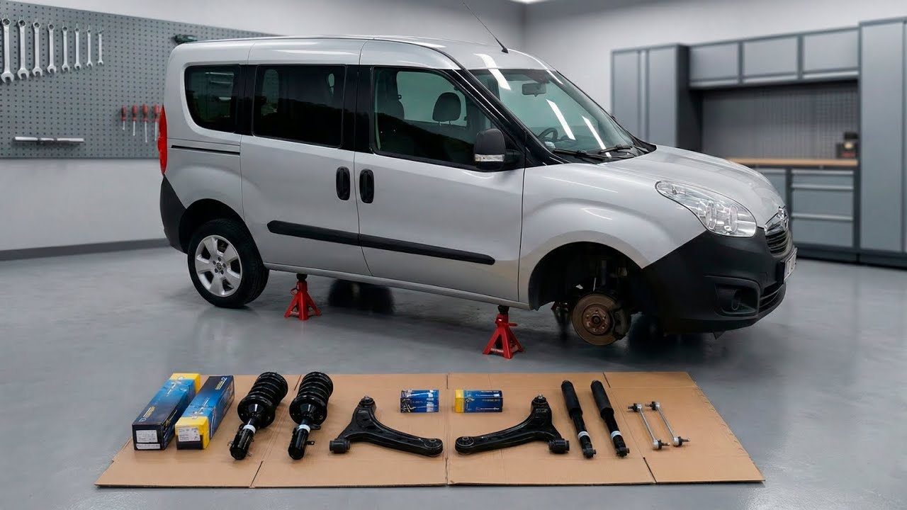Dejo la Opel Combo NUEVA: Renuevo TODA la suspensión - MayBall099