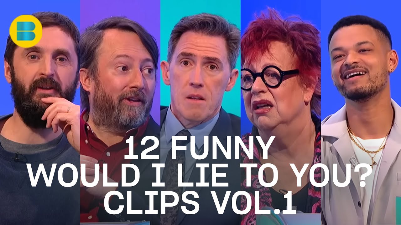 12 Funny Clips From Would I Lie to You? |  Would I Lie to You? | Banijay Comedy