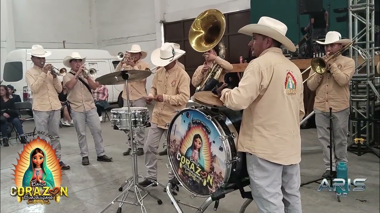 Es La Que Más Late 🎶🎺Banda Corazón Guadalupano/ Juan Colorado y más Huapangos