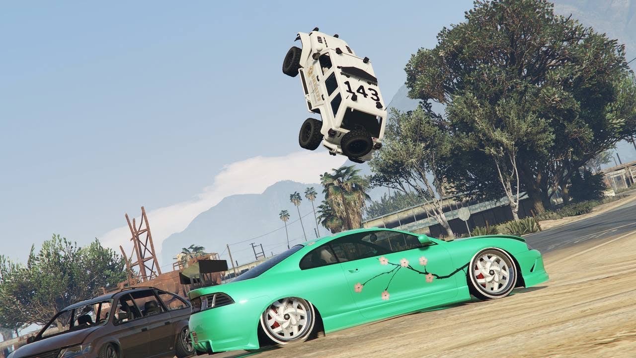 GTA 5 ONLINE Погоня Шерифов (НЕ РП)