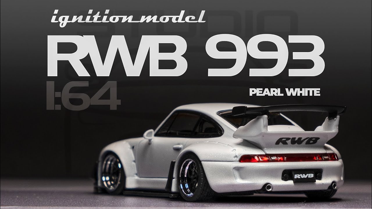 Ignition Model RWB 993 Pearl White 1:64