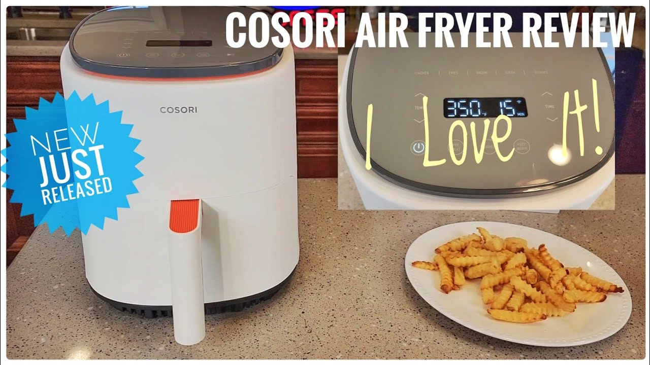 НОВАЯ 4-квартовая умная аэрофритюрница COSORI Lite с подключением по Wi-Fi. ОБЗОР. Скидка от Walm...