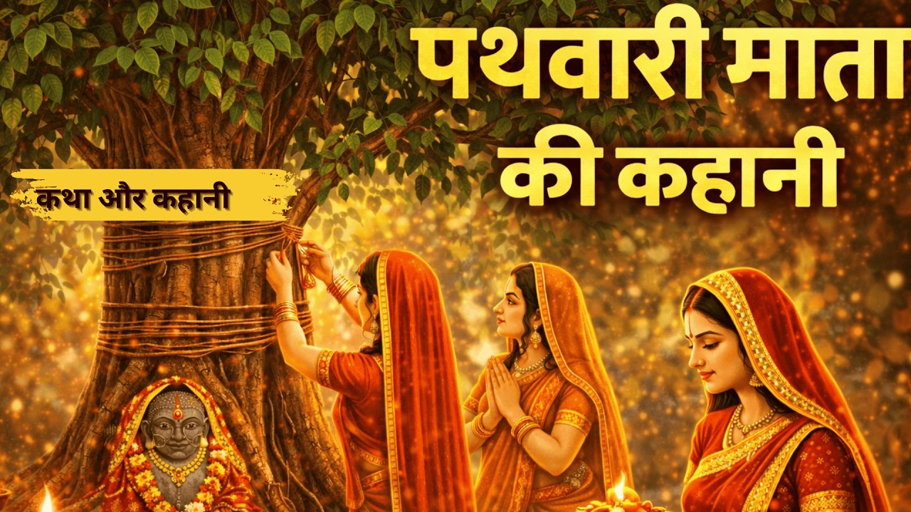 पथवारी माता की कहानी | Pathwari Mata Ki Kahani | पीपल पूजा की कथा | Pathwari Mata Vrat Katha