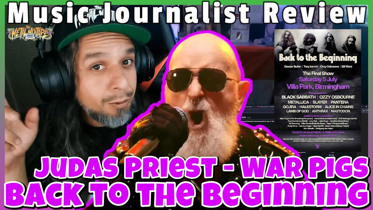Metal Journalist Review - Judas Priest - War Pigs - Back to the Beginning - Why Judas Priest dropped