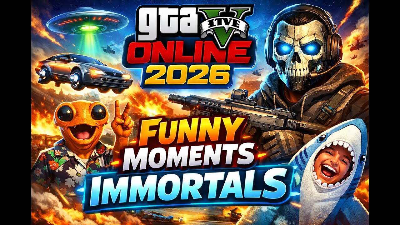 GTA 5 Online 2026 IMMORTALS ! (  Funny Moments Copilation)