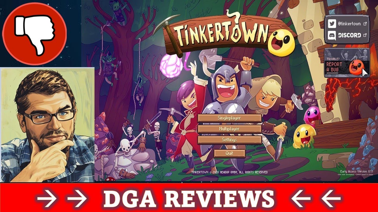 Dad on a Budget: Tinkertown Multiplayer Review (Early Access)