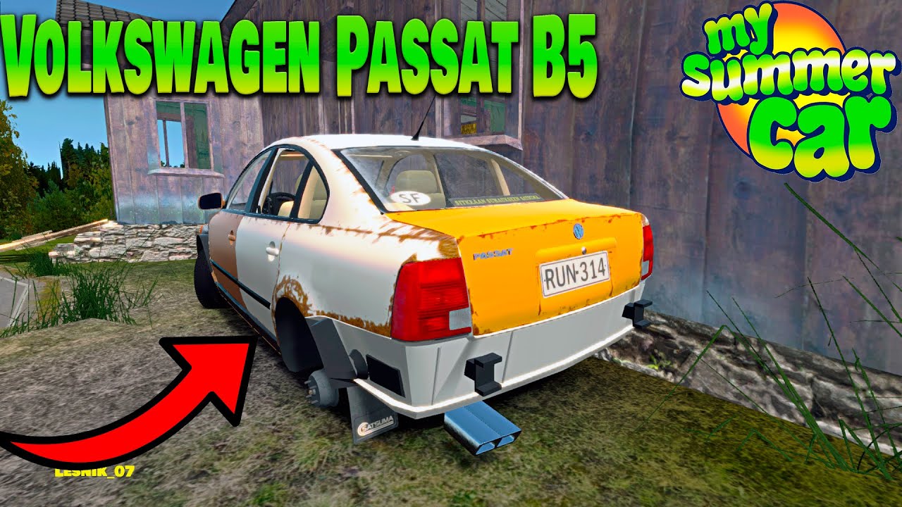 КУПИЛ СТАРЫЙ Volkswagen Passat B5 И НАЧАЛ ЕГО ВОССТАНАВЛИВАТЬ I My Summer Car
