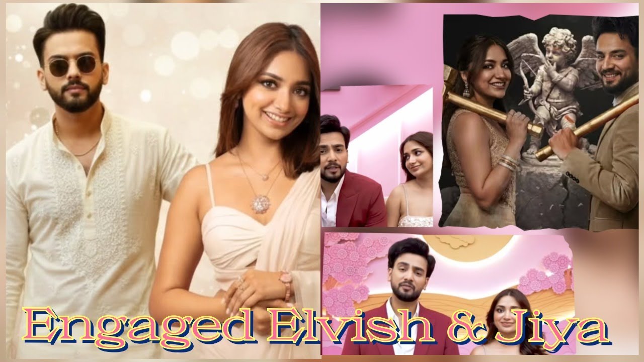 Elvish Yadav & Jiya Shankar Hosting Engaged|Elvish with Jannat Zubair | The 50 Elvish ने रखी शर्त |