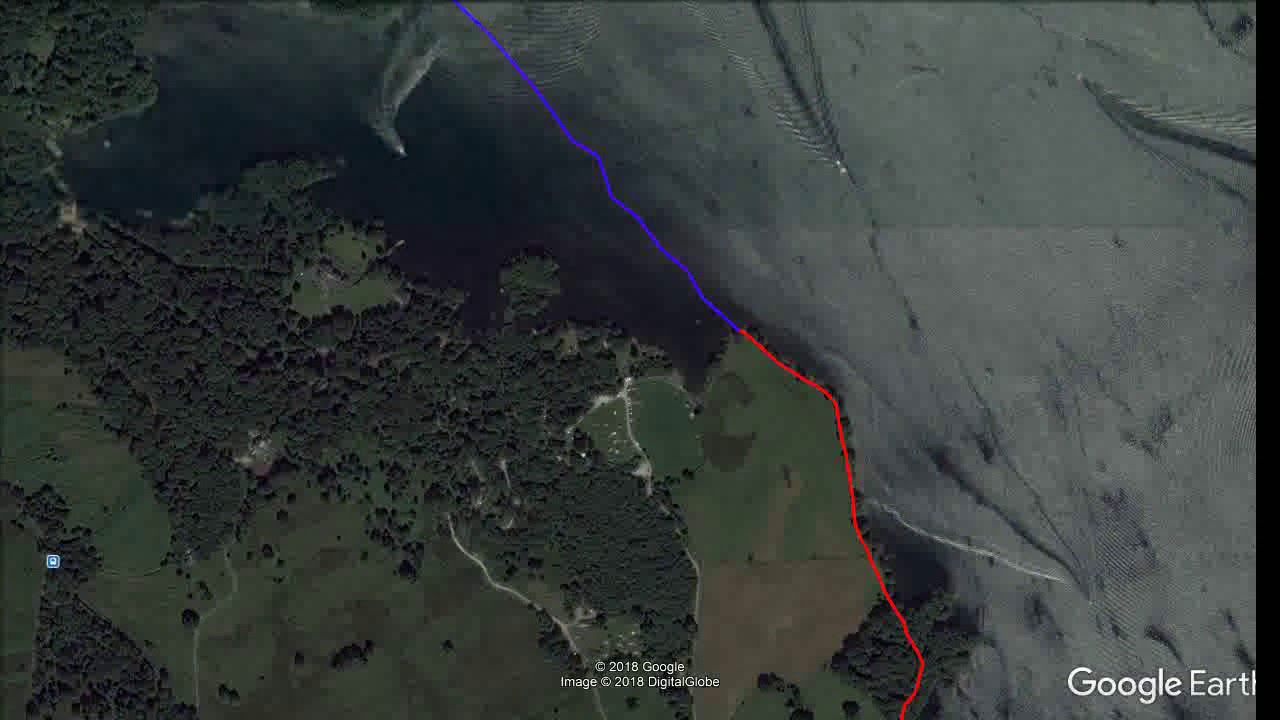 Breca Coniston 2018 - Route