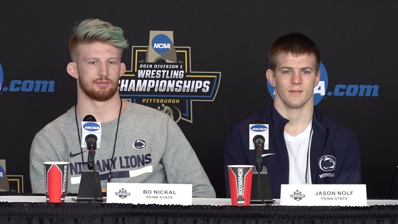 NCAA Press Conference with Jason Nolf & Bo Nickal
