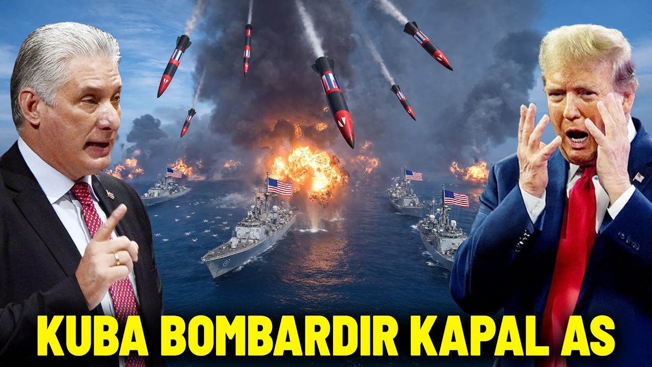 AMBISI LICIK TRUMP INGIN KUDETA KUBA, AS Dipermalukan! Kapal Amerika Ditenggelamkan