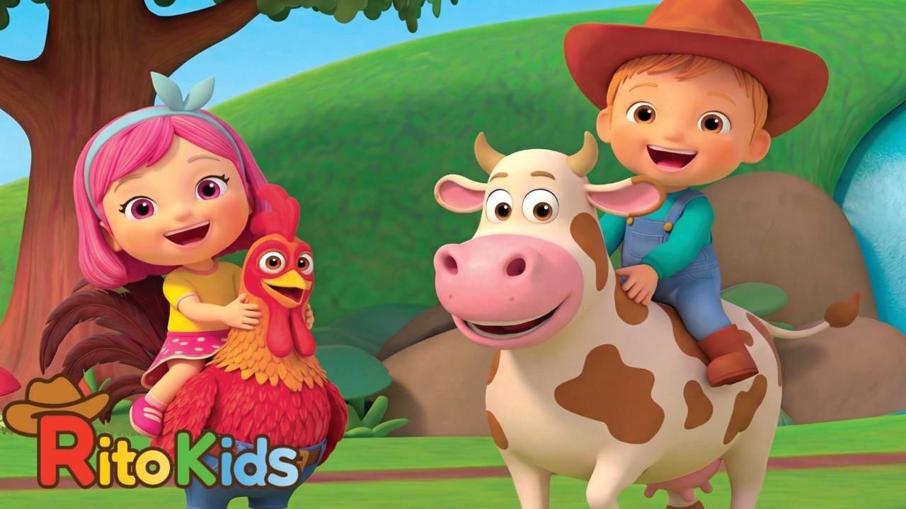 La Vaca Lola en la Granja | Canciones y Diversión para Niños