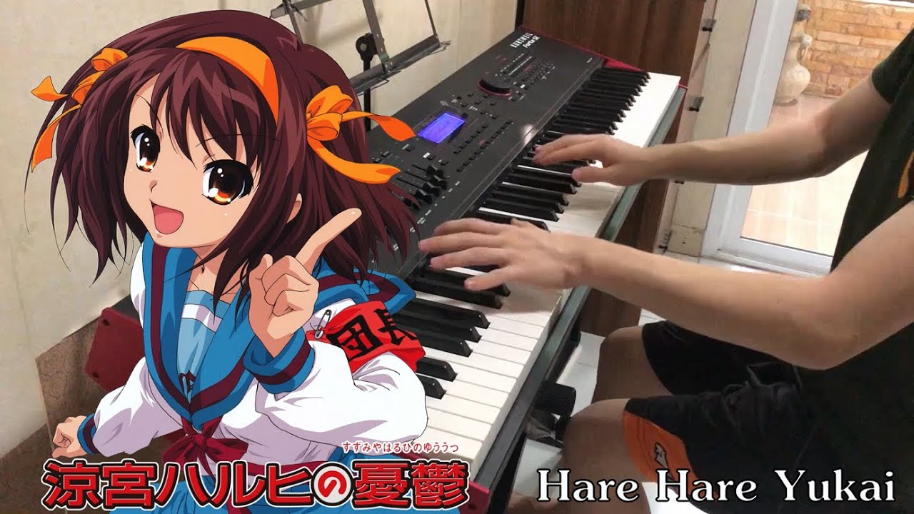 Suzumiya Haruhi no Yuuutsu ED - Hare Hare Yukai [Piano] (Full ver.)