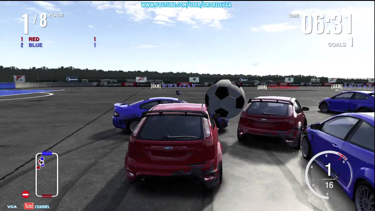 Forza 4 Top Gear Soccer/Football Gameplay HD Xbox 360