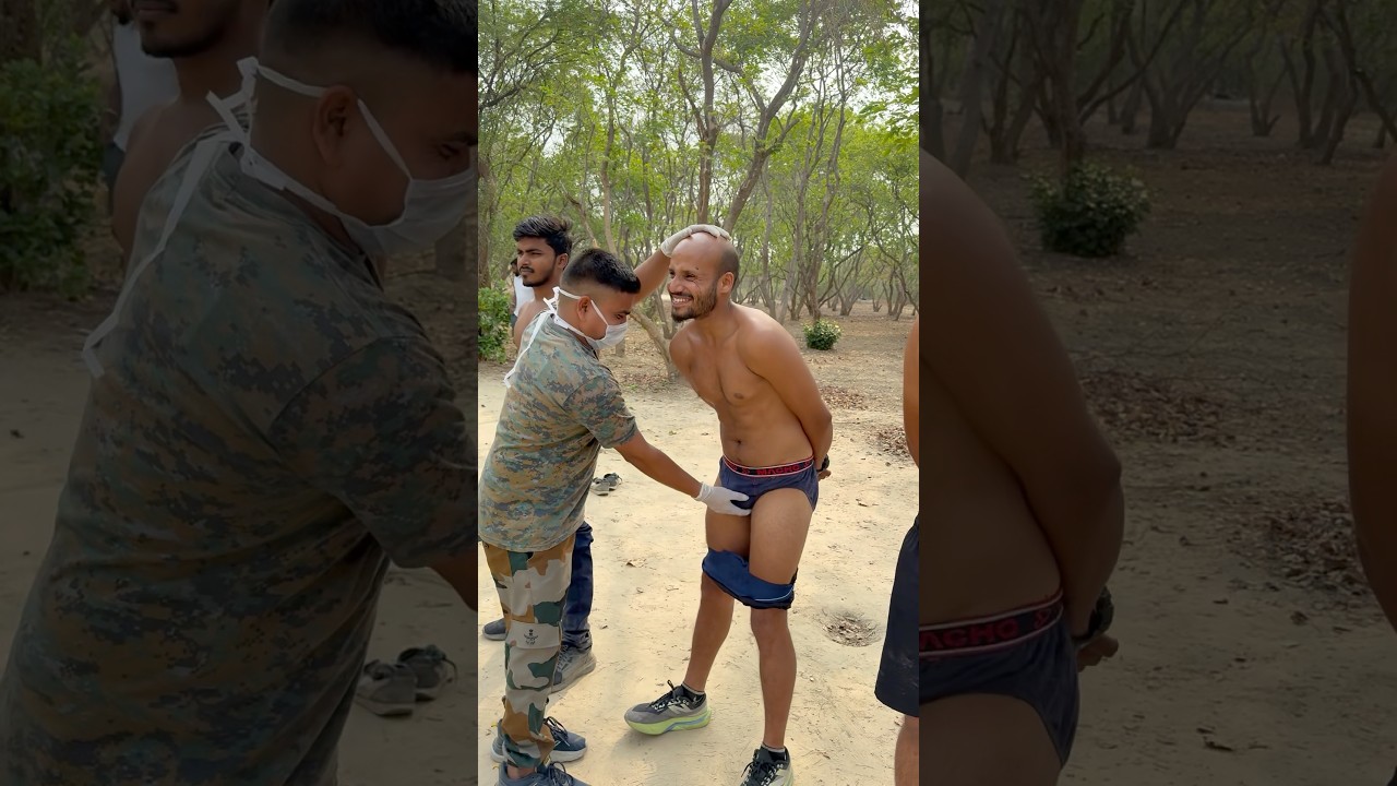 Indian Army Medical Test #shots  #indianarmy #medicaltest #viralvideo