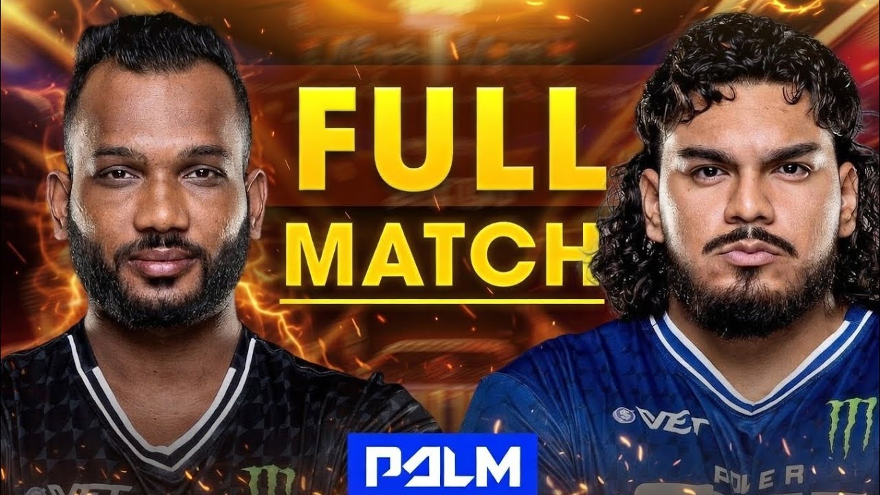 Jascaran Singh Becomes the First Indian Striker to Score a Knockout Power Slap 17:| FULL MATCH HD.
