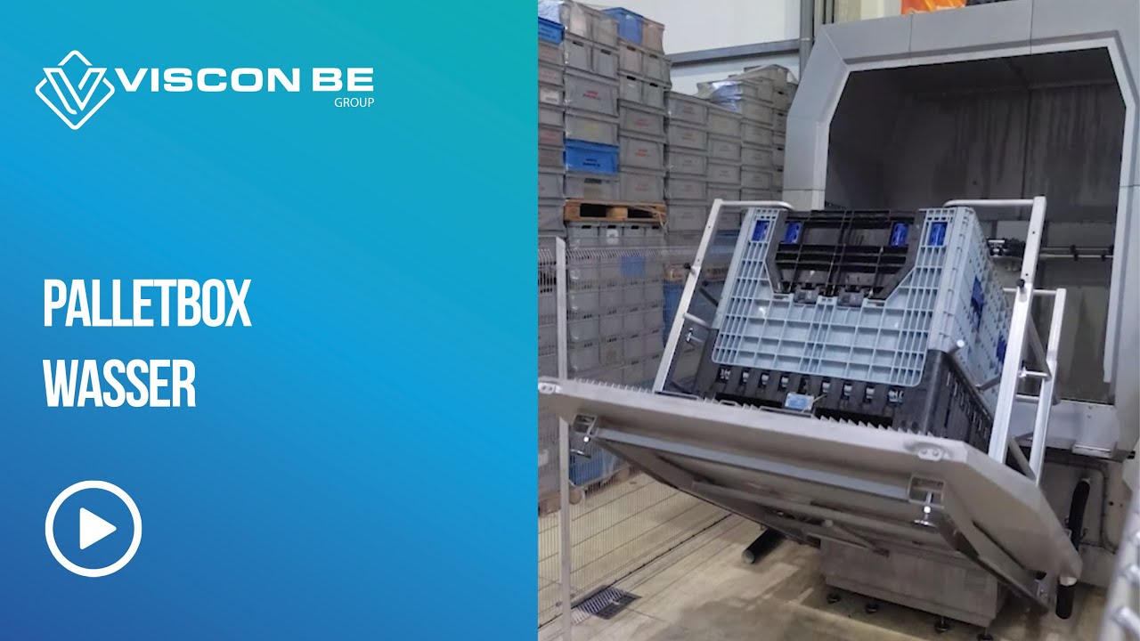Palletbox wasser - Palletbox washer - De Oesterbank