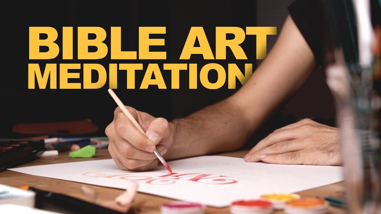 🔴LIVE: Relaxing Bible Art Meditation #9 w/ Stefan Kunz