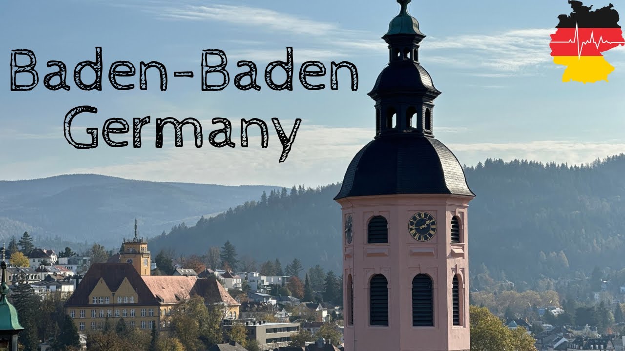 Baden-Baden Germany 🇩🇪 | Spa Town | Walking Tour 4K