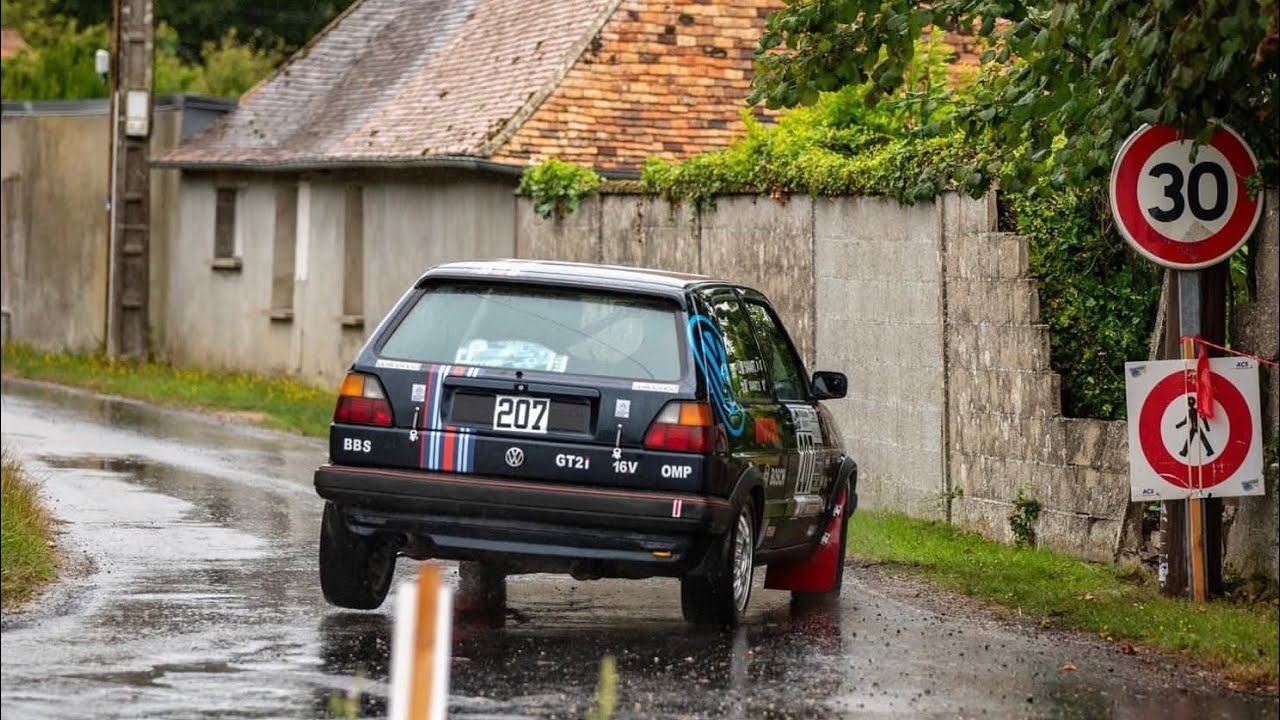 Rallye Elbeuf 2023 VHC ES4 Equipage 207 Golf 2 GTI 16s