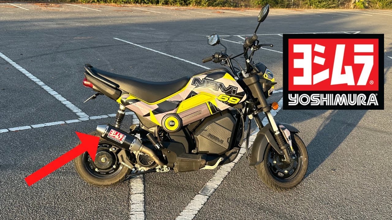 Honda Navi Yoshimura Exhaust Review