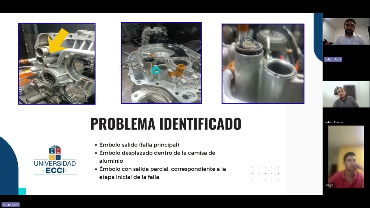 Aplicación de ciclo PHVA a una transmisión dq500 OBH