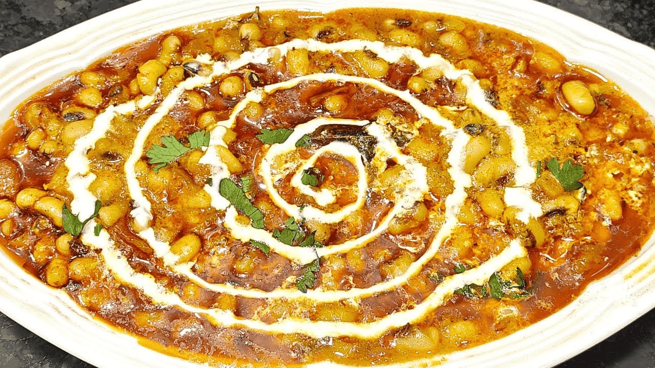 White Lobiya Masala Recipe || Protein Rich Recipe || LOBIYA Curry Recipe