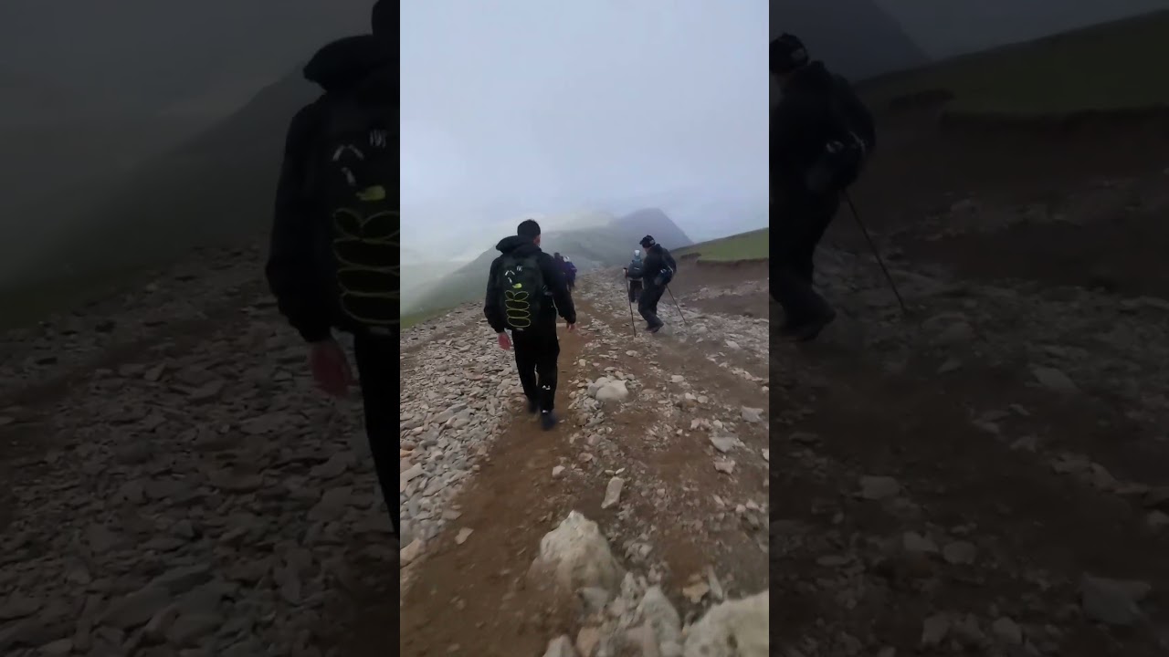 Here's a hiking tip for descending the steepest part of the Llanberis Path 