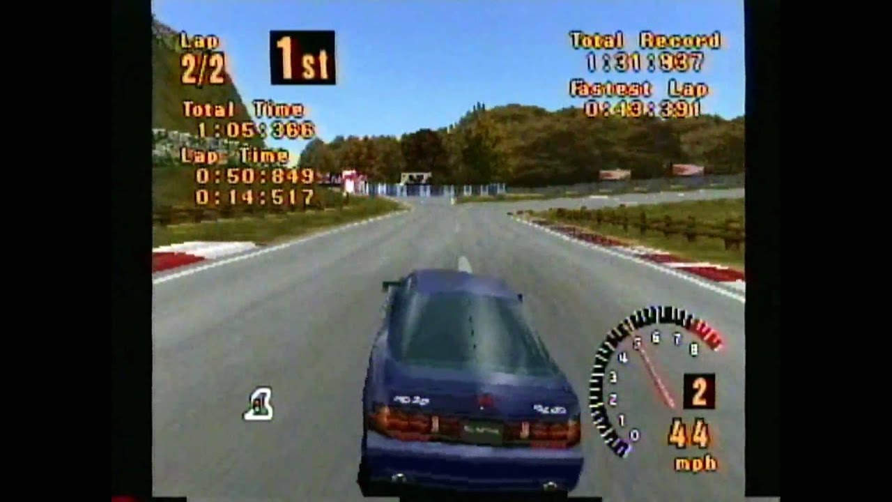 Обзор Classic Game Room HD — GRAN TURISMO 1 для PS1