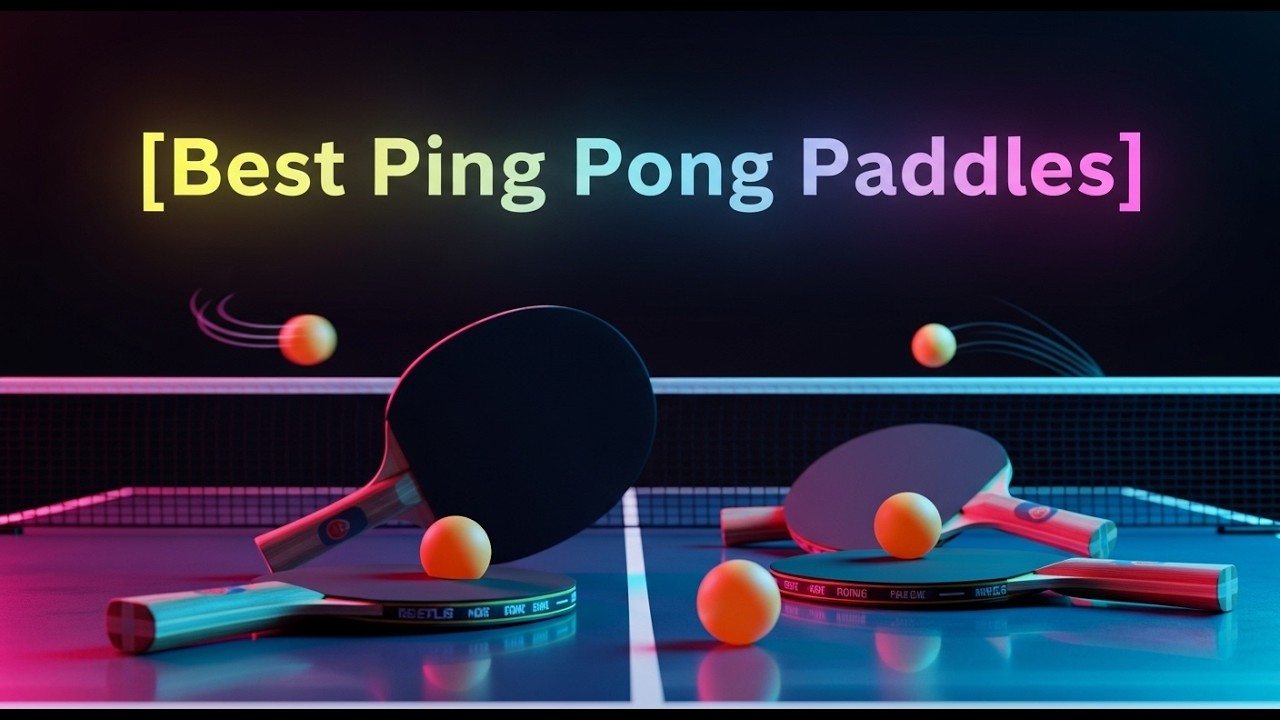 TOP 5 Best Ping Pong Paddles 2026 | Top ping pong paddle