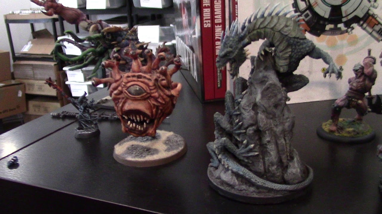 Creature Caster Demons painted