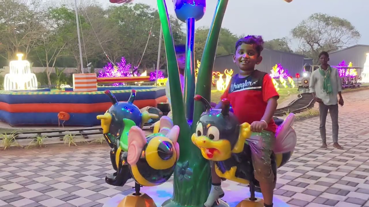   ஒளிரும் தோட்டம் 🌟 Glow Garden 🪏✨ மாமல்லபுரம் 🌟