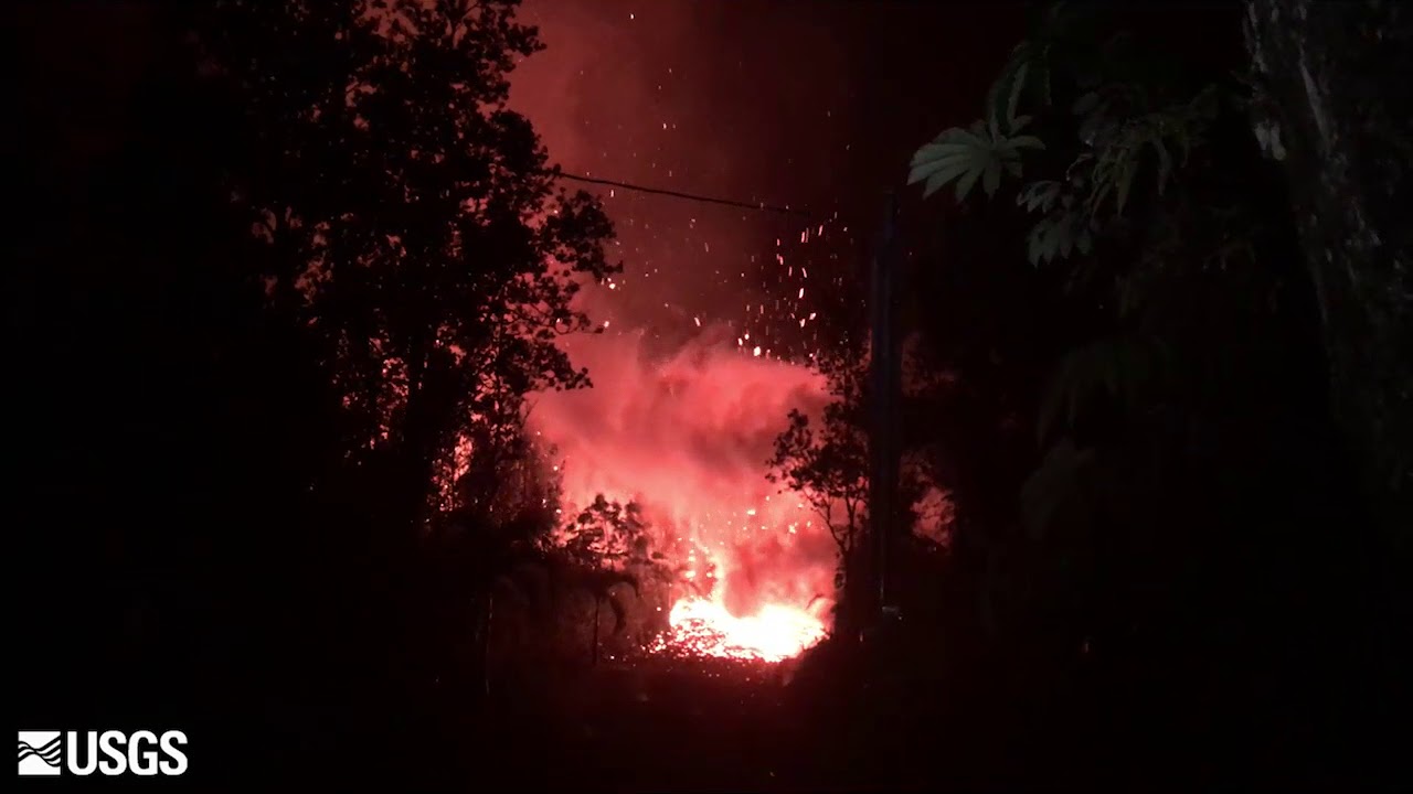 Leilani Estates Kilauea Volcano Eruption Fissure 2