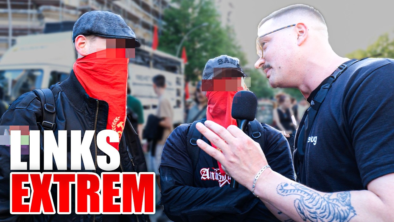 Auf DEMO am 1. MAI in BERLIN: So GEFÄHRLICH sind LINKS(Extreme) wirklich (feat @marcant)