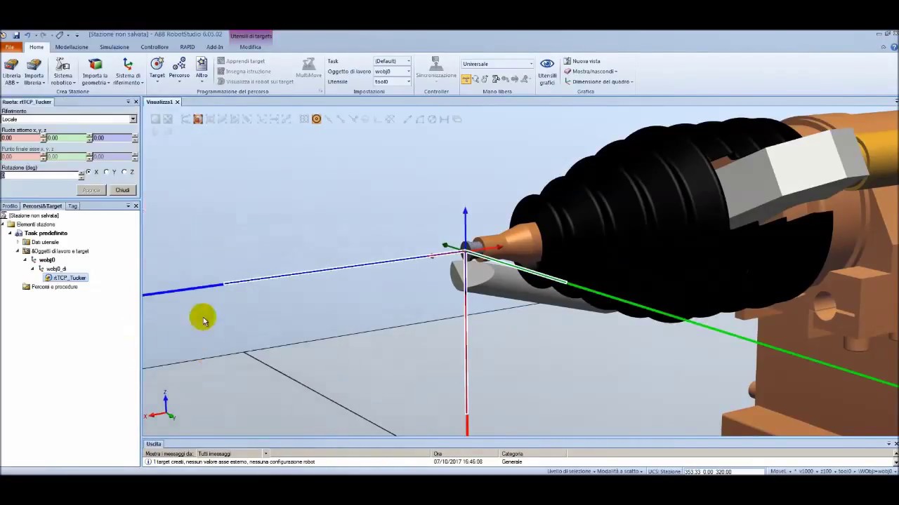 RobotStudio Tutorials - 04(Part_2of2) HowTo Create a Tool for Tucker Stud-Welding