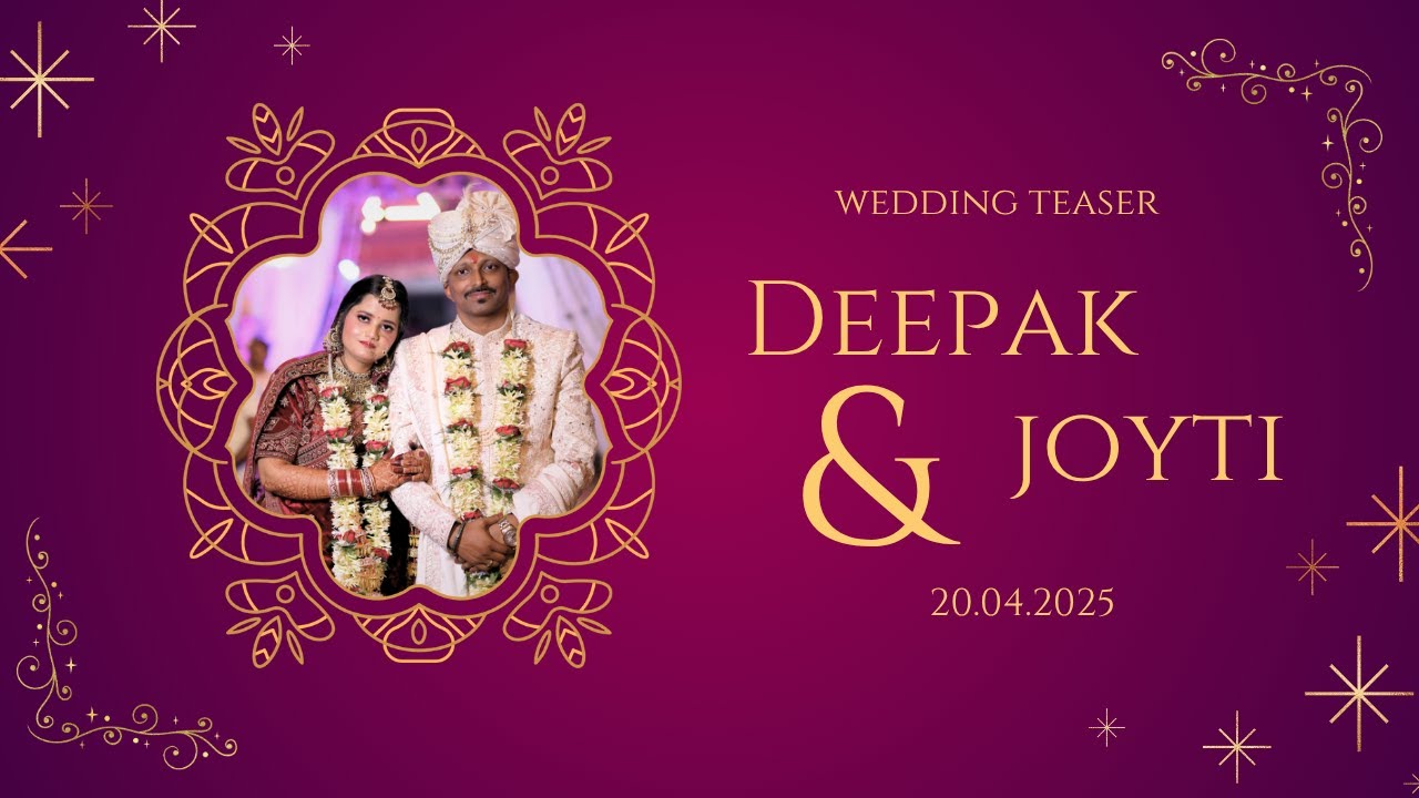 Deepak & Joyti | Wedding Cinematic Teaser | Lucky photopedia