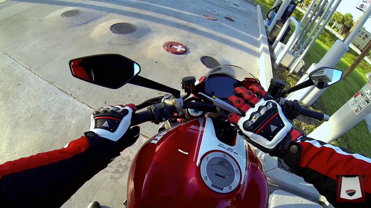 2016 Ducati Monster 1200 R -Naked Bike Mike's first Motovlog