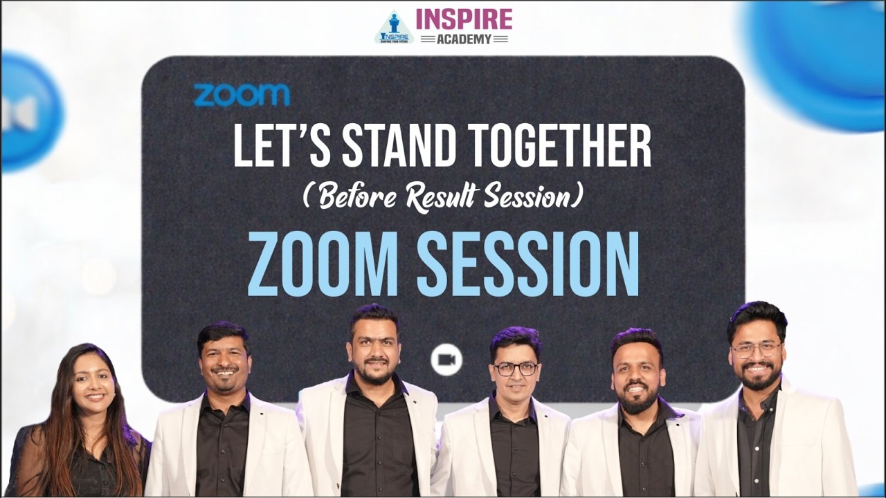 Let’s Stand Together | Before Result Session | Team inspire