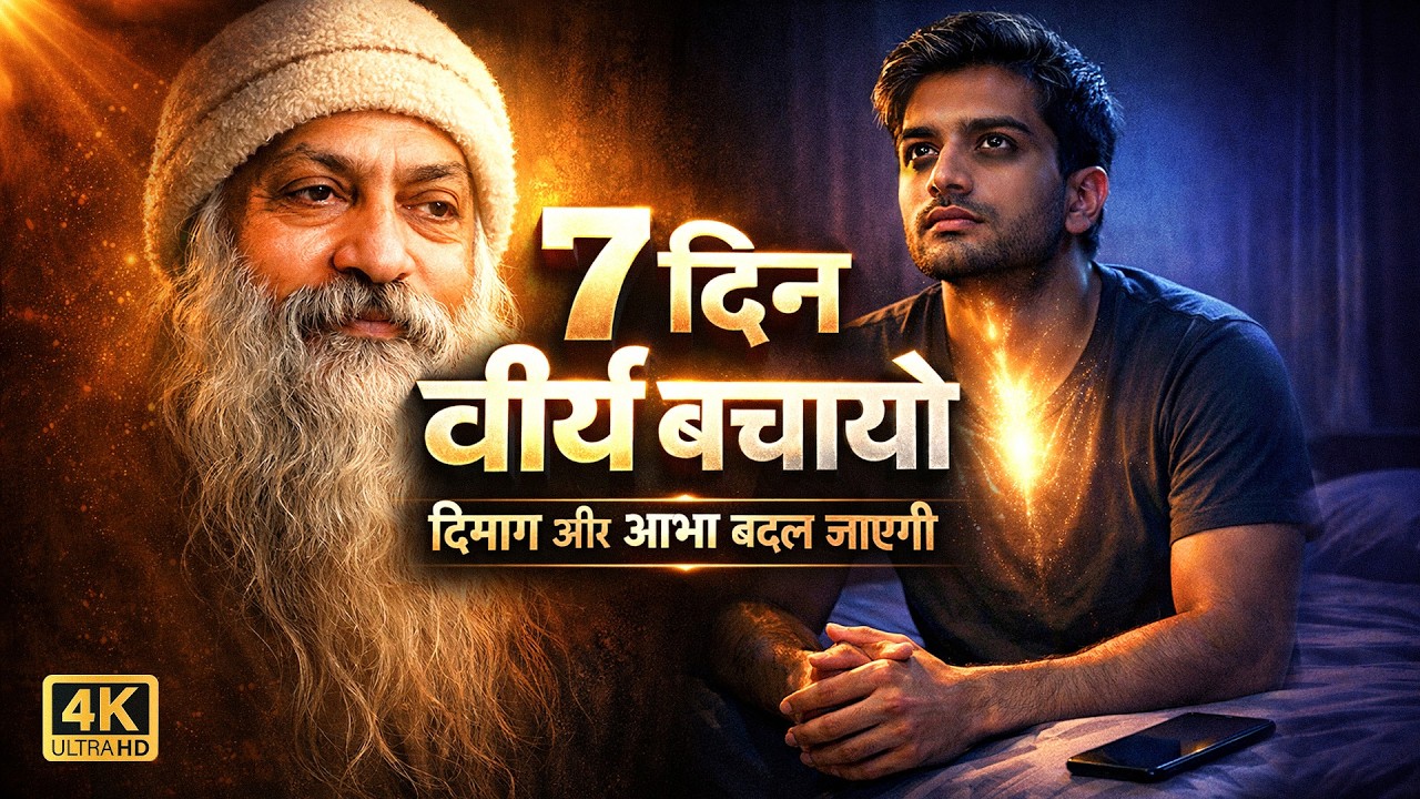 7 दिन खुद को मत खोओ | दिमाग शांत कैसे होता है | Osho Wisdom